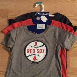 MLB 3 piece T-shirt Boston Red Sox 4T toddler